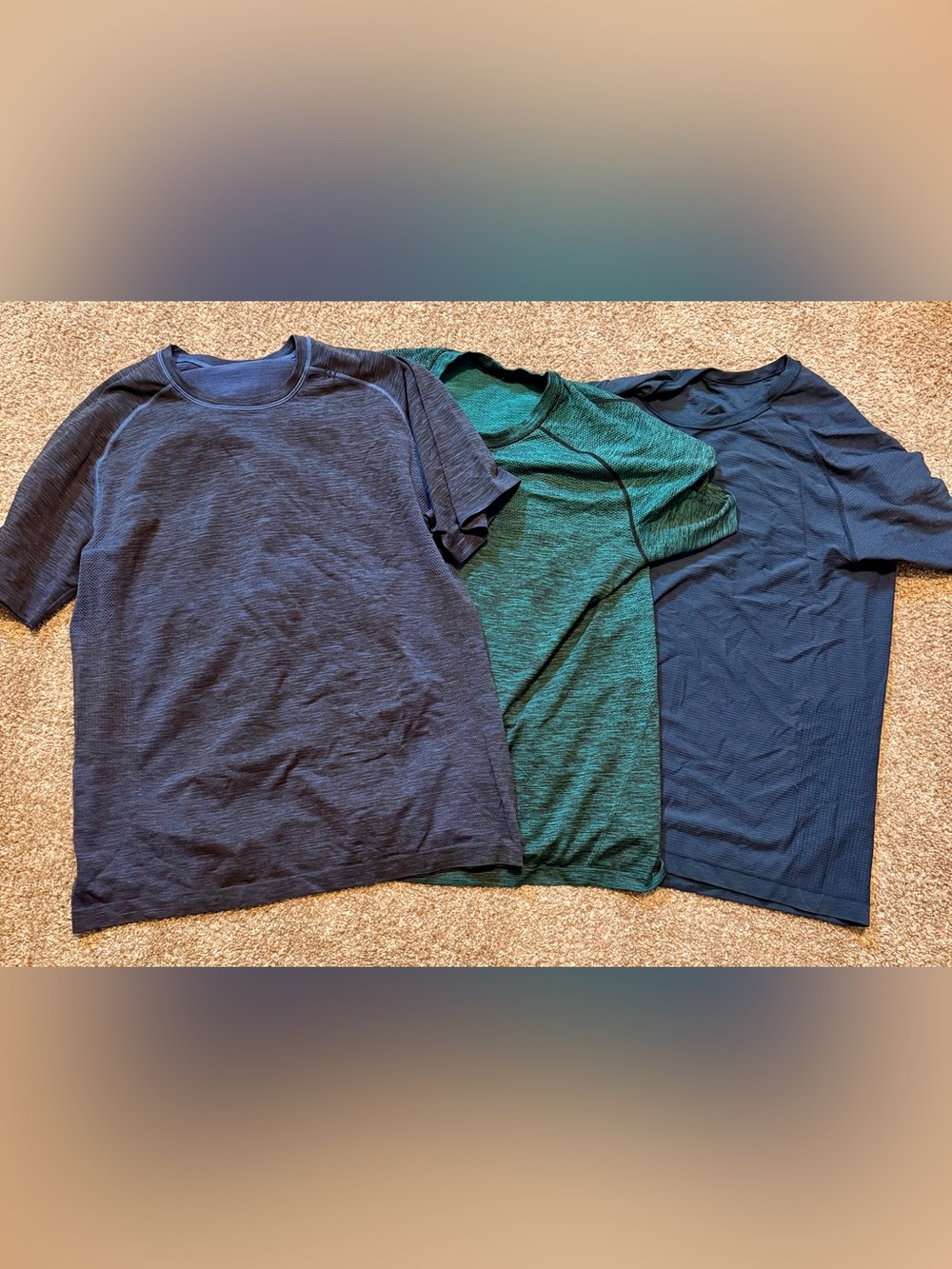 🌟 Men’s Lululemon Short Sleeve Tee Trio